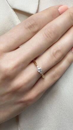 Adina Ring 18K Yellow Gold -Lustre Jewelry Shop 1080x1920 0019 adina ring yg