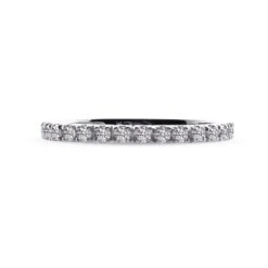 Fallon Half Eternity Ring White Gold 28 Fallon Half Eternity Ring White Gold -Lustre Jewelry Shop 20562 a 1