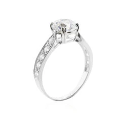 Danielle Ring 9K White Gold -Lustre Jewelry Shop 20805 B