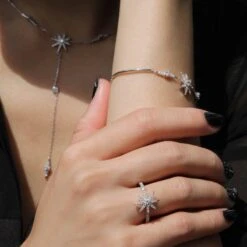 Vega Ring White Gold Plated -Lustre Jewelry Shop 23769 1 c