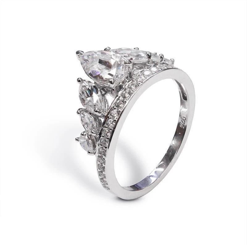 Solana Ring White Gold Plated 10 Solana Ring White Gold Plated - Image 8