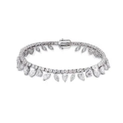 Taini Bracelet White Gold Plated -Lustre Jewelry Shop 23791 1 a 1