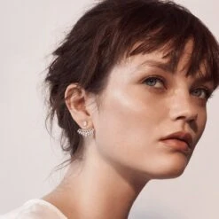 Heiress Ear Jacket White Gold Plated 11 Heiress Ear Jacket White Gold Plated -Lustre Jewelry Shop 23954 1 c3