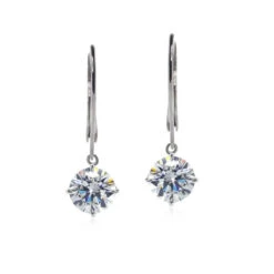 Briar Earrings 9K White Gold -Lustre Jewelry Shop 4010 1 2 1