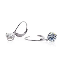 Briar Earrings 9K White Gold -Lustre Jewelry Shop 4010 2 1 1