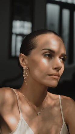 A-Lister Ear Jacket 18K Gold Vermeil -Lustre Jewelry Shop A Lister Ear Jacket Gold Vermeil 98dkjssa