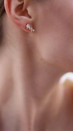 Abigail Studs 18K Gold Vermeil -Lustre Jewelry Shop ABIGAIL11 54096b4a 1888 48ce 921d cd4e7d036d23