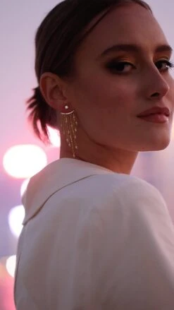 A-Lister Ear Jacket 18K Gold Vermeil -Lustre Jewelry Shop ALISTER 1a4b6a6b eaeb 447e a5d1 eb7ff75765b4