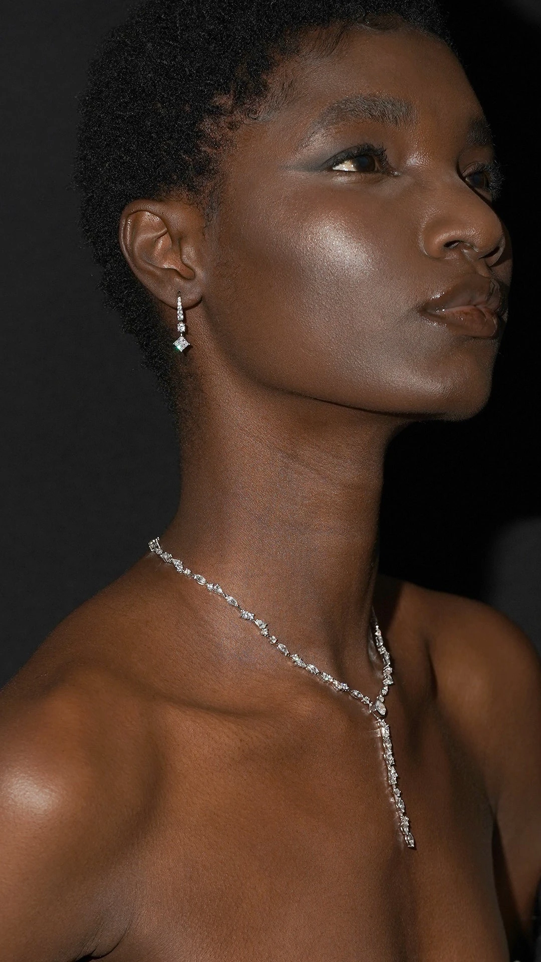 Thea Drop Princess White Gold Plated 10 Thea Drop Princess White Gold Plated - Image 8