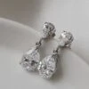 Arabella Earrings White Gold -Lustre Jewelry Shop ARABELLA EARRINGS WHITE GOLD IOD89