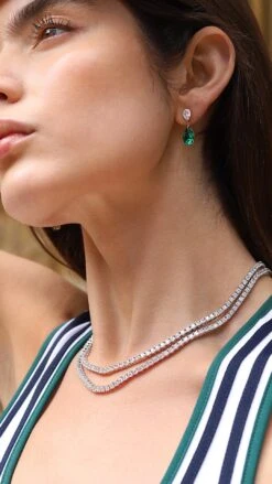 Arabella Emerald Earrings 18K Gold Vermeil 31 Arabella Emerald Earrings 18K Gold Vermeil -Lustre Jewelry Shop ARABELLA EMERALD EARRINGS 18K GOLD VERMEIL PRUDENCE LKMS 571b1720 948a 438f 8b24 308cf48f2c01