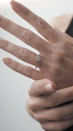 Augusta Ring 18K White Gold -Lustre Jewelry Shop AUGUSTA RING 18K WHITE GOLD 7474774