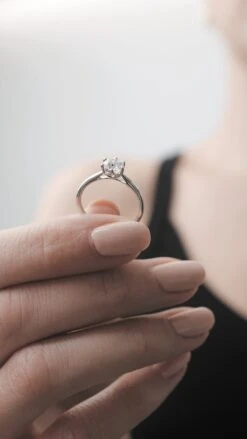 Augusta Ring 18K White Gold -Lustre Jewelry Shop AUGUSTA RING 18K WHITE GOLD 83838832