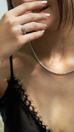 Ada Ring 18K White Gold -Lustre Jewelry Shop Ada Ring 18K White Gold SIISX