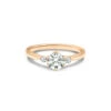 Adina Ring 18K Rose Gold 1 Adina Ring 18K Rose Gold -Lustre Jewelry Shop Adeline BDR2984 RG WS