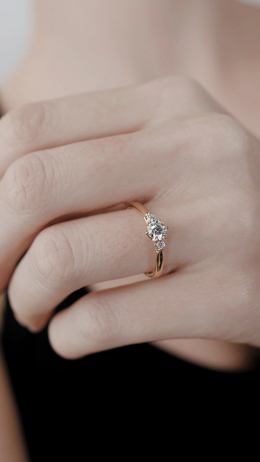 Adina Ring 0.40ct 18K Yellow Gold 7 Adina Ring 0.40ct 18K Yellow Gold - Image 5