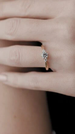 Adina Ring 18K Yellow Gold -Lustre Jewelry Shop Adina Ring 18K Yellow Gold 4848323