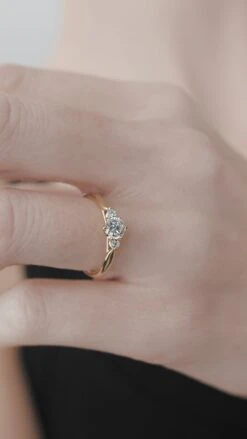 Adina Ring 0.40ct 18K Yellow Gold 23 Adina Ring 0.40ct 18K Yellow Gold -Lustre Jewelry Shop Adina Ring 18K Yellow Gold 55533 5225cc4d e597 4f28 b32f 44d0e54ad14b