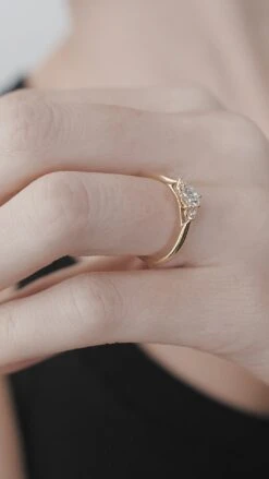 Adina Ring 0.40ct 18K Yellow Gold 19 Adina Ring 0.40ct 18K Yellow Gold -Lustre Jewelry Shop Adina Ring 18K Yellow Gold 7377332 b82b5e0e 9b86 4d95 9586 dc088c5ef7d3