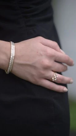 Alba Ring 18K Gold Vermeil -Lustre Jewelry Shop Alba Ring 18K Gold Vermeil 89KSU