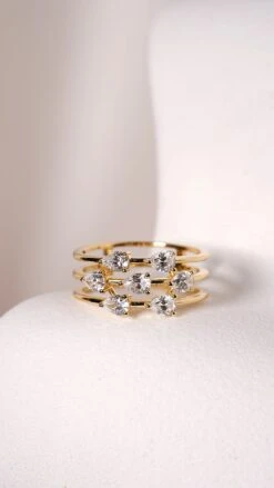 Alba Ring 18K Gold Vermeil