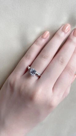 Alia Ring 18K White Gold -Lustre Jewelry Shop AliaRingWG11080 e3e52662 8089 439d b29a da34c9815b93