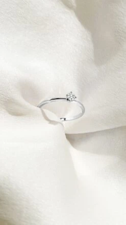 Alora Ring 9K White Gold -Lustre Jewelry Shop Alora Ring StillWG