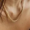 Amoury Necklace 18K Yellow Gold -Lustre Jewelry Shop AmouryNecklace CloseUp 2