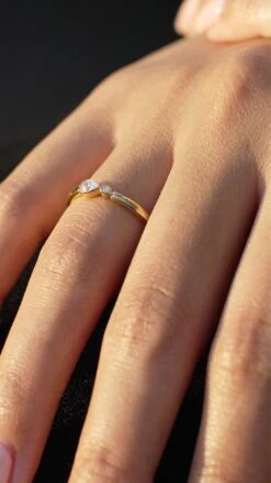 Andie Ring 18K Gold Vermeil -Lustre Jewelry Shop Andie Ring Yellow Gold Vermeil 383883211