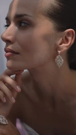 Antoinette Chandeliers 18K Gold Vermeil -Lustre Jewelry Shop Antoinette Chandeliers Gold Vermeil ODUS