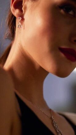 Arabella Earrings White Gold -Lustre Jewelry Shop ArabellaPearDrops White LS2