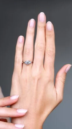 Aria Ring 1.53ct 18K White Gold -Lustre Jewelry Shop Aria Ring 1ct WG a461d0b9 f6c2 4da4 a141 76b1aab4d5fd