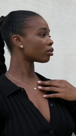 Atrias Necklace 18K Gold Vermeil 24 Atrias Necklace 18K Gold Vermeil -Lustre Jewelry Shop AtriasNecklaceGoldVermeil8338