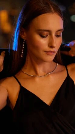 Audrey Drops White Gold Plated -Lustre Jewelry Shop AudreyDrops LS2