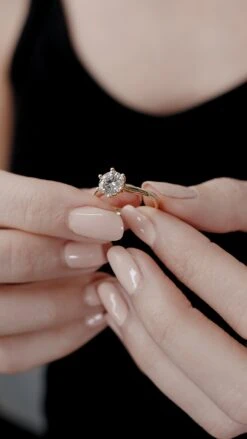 Augusta Ring 18K Yellow Gold -Lustre Jewelry Shop Augusta Ring 18K Yellow Gold 332210099