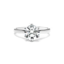 Augusta Ring 0.70ct 18K White Gold