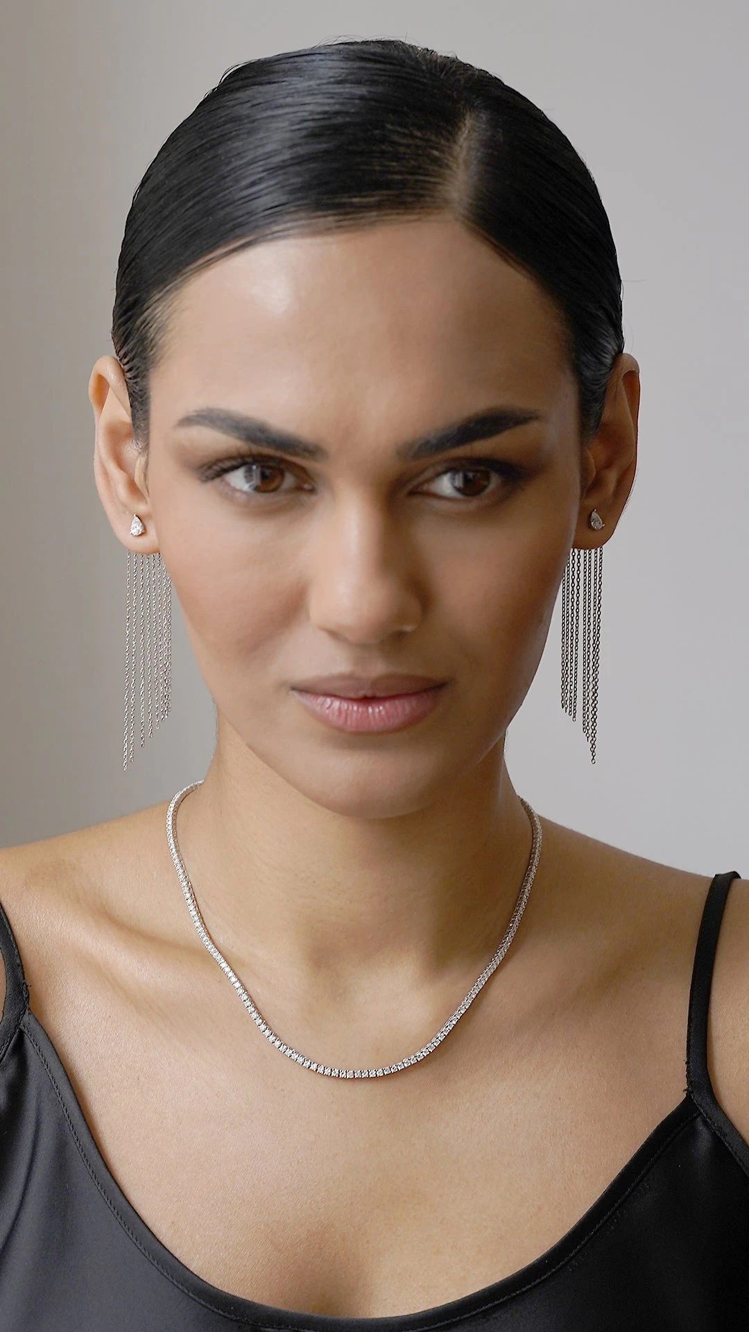 Avalon Earring White Gold Plated 8 Avalon Earring White Gold Plated - Image 6