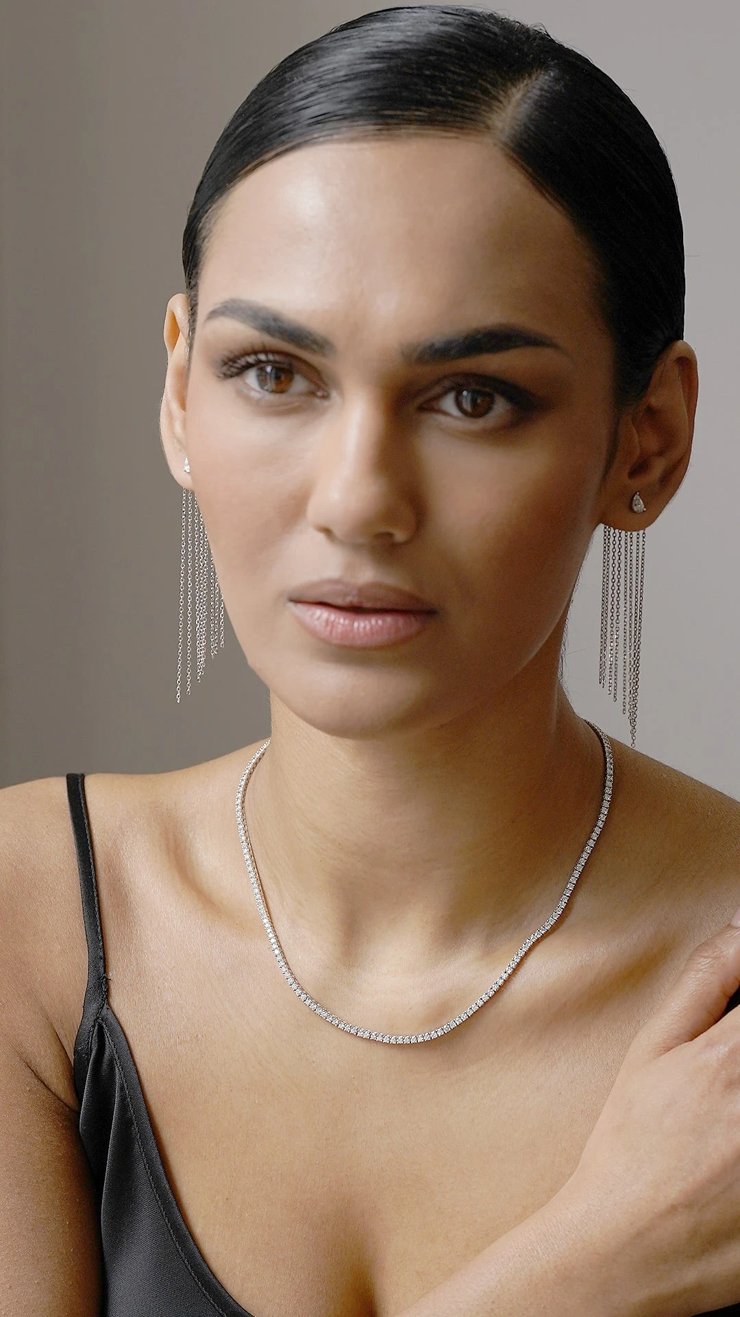 Avalon Earring White Gold Plated 11 Avalon Earring White Gold Plated - Image 9