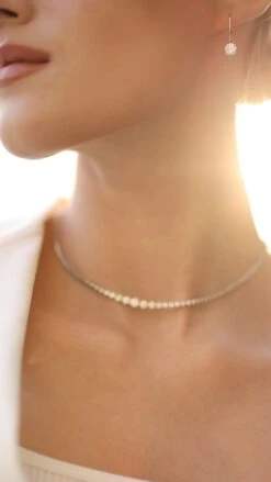 Briar Earrings 9K White Gold -Lustre Jewelry Shop BRAIREARRINGXXX