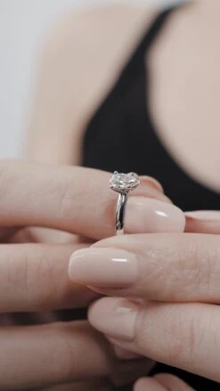 Beth Ring 0.43ct 18K White Gold -Lustre Jewelry Shop Beth Ring 18K White Gold 377373721 5415d20f 42a6 4519 a377 b99642024b44