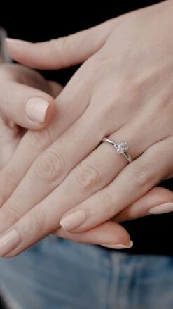 Beth Ring 0.43ct 18K White Gold -Lustre Jewelry Shop Beth Ring 18K White Gold 737373 3601e25b 7da8 467d b563 d0105aa0e0d9