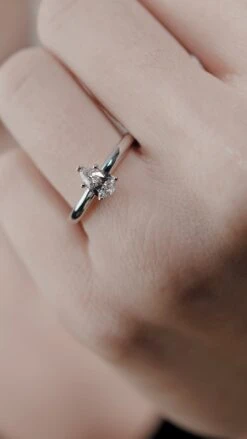 Beth Ring 18K White Gold -Lustre Jewelry Shop Beth Ring 18K White Gold 8832211424 f00a1194 97a4 4edc be01 51ecb810bae1