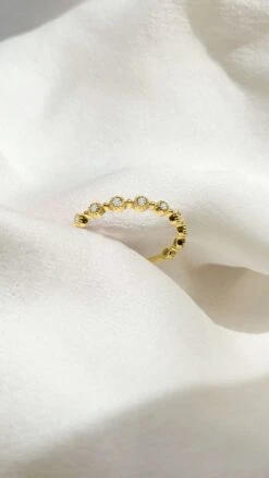 Betsy Ring 9K Yellow Gold -Lustre Jewelry Shop BetsyRing Still1YG