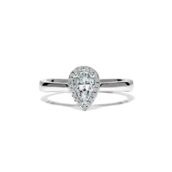 Bianca Ring 18K White Gold