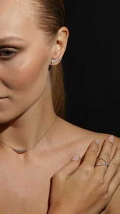 Crux Ring In White Gold Plated 22 Crux Ring In White Gold Plated -Lustre Jewelry Shop CARISSA PENDANT CRUX SJSKJ