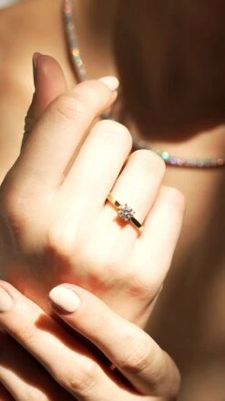 Caroline Ring 18K Yellow Gold -Lustre Jewelry Shop CAROLINE RING 18K YELLOW GOLD 933SSS 64e84164 9f83 448b a80e d0879b1e9767