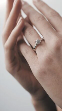 Caroline Ring 0.43ct 18K White Gold 28 Caroline Ring 0.43ct 18K White Gold -Lustre Jewelry Shop CAROLINE RING WHITE 3338866