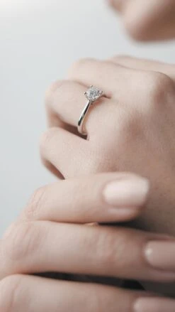 Caroline Ring 0.70ct 18K White Gold 27 Caroline Ring 0.70ct 18K White Gold -Lustre Jewelry Shop CAROLINE RING WHITE 646466