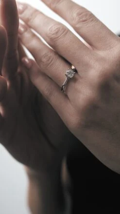 Caroline Ring 0.43ct 18K White Gold 34 Caroline Ring 0.43ct 18K White Gold -Lustre Jewelry Shop CAROLINE RING WHITE 776662222