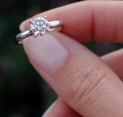 Caroline Ring 0.43ct 18K White Gold 24 Caroline Ring 0.43ct 18K White Gold -Lustre Jewelry Shop CAROLINERING0.43CT18KWG 2